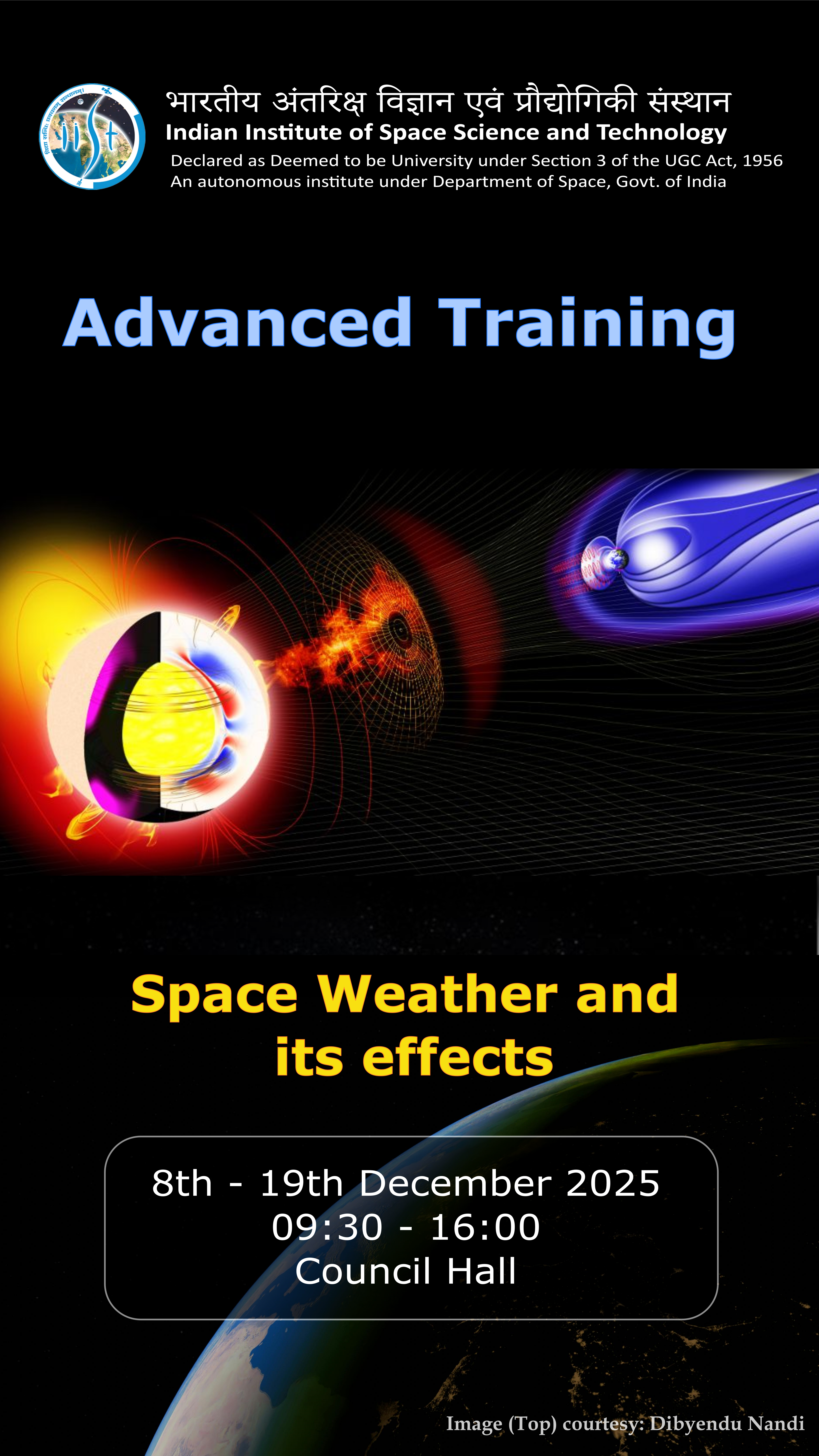 Advanced Training on Space Weather 
