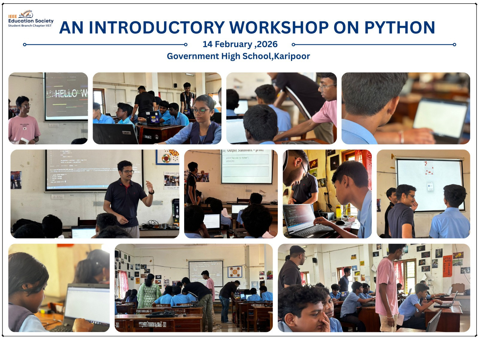 An Introductory Workshop on Python