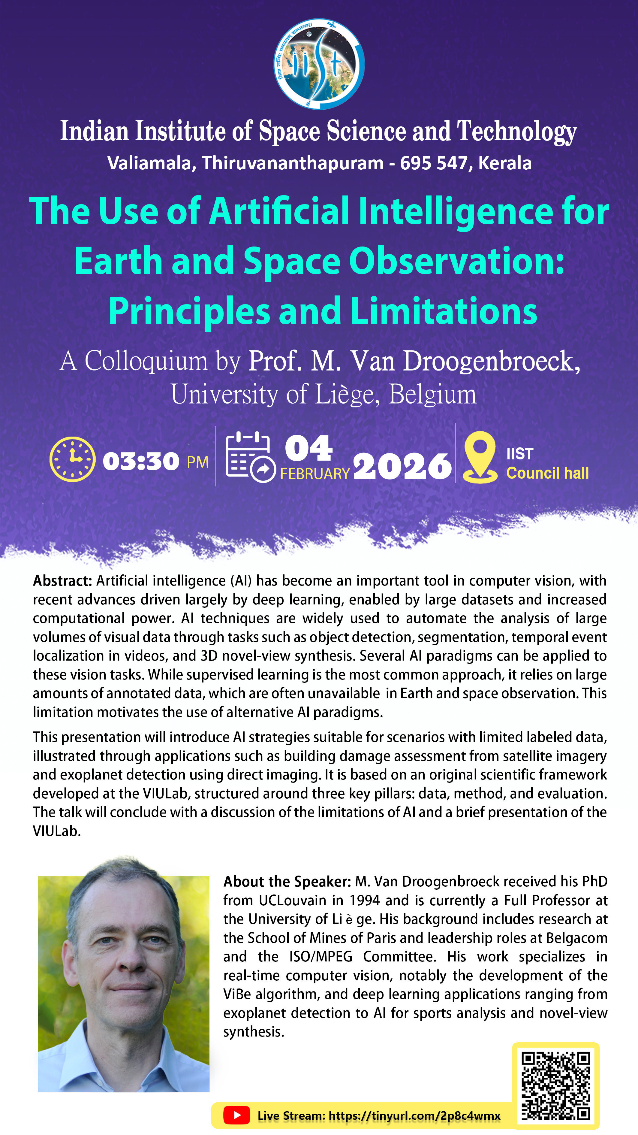 The Use of Artificial Intelligence for Earth and Space Observation