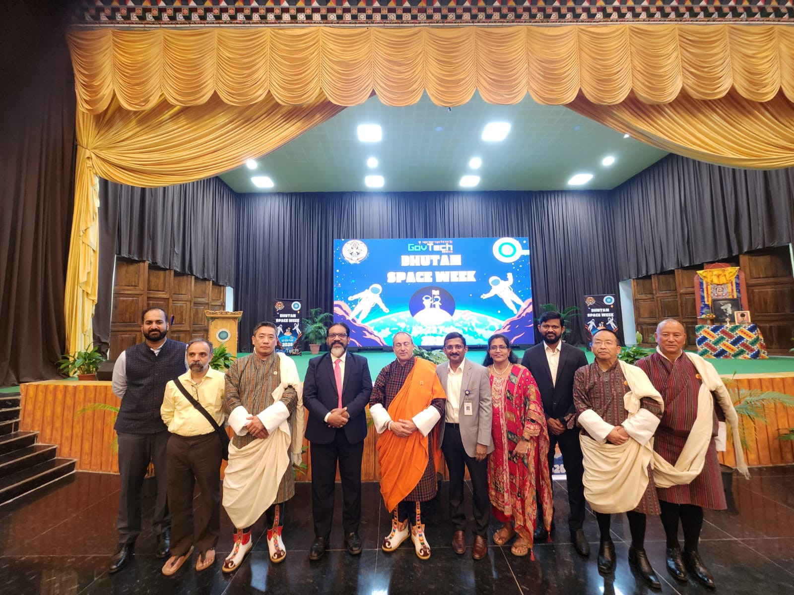 𝐒𝐭𝐫𝐞𝐧𝐠𝐭𝐡𝐞𝐧𝐢𝐧𝐠 𝐒𝐩𝐚𝐜𝐞 𝐓𝐢𝐞𝐬- 𝐈𝐒𝐑𝐎 & 𝐈𝐈𝐒𝐓 𝐚𝐭 𝐁𝐡𝐮𝐭𝐚𝐧 𝐒𝐩𝐚𝐜𝐞 𝐖𝐞𝐞𝐤