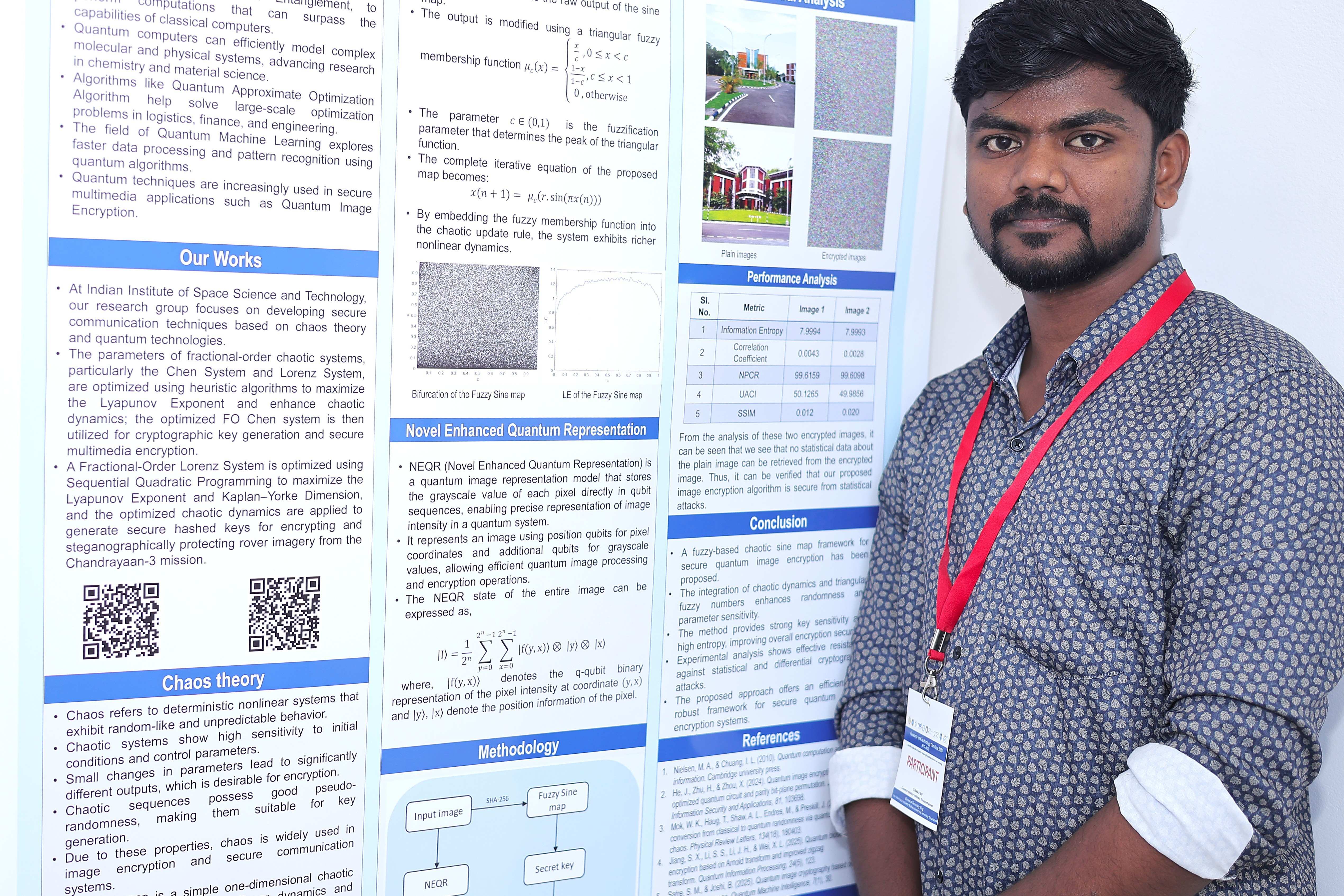 A Robust Quantum Image Encryption Scheme Based on Fuzzy Chaotic Map - Best Poster Presentation Award
