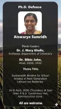 PhD Open Defence