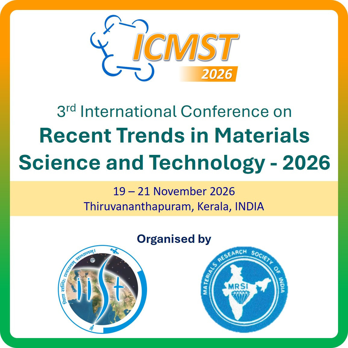 ICMST 2026