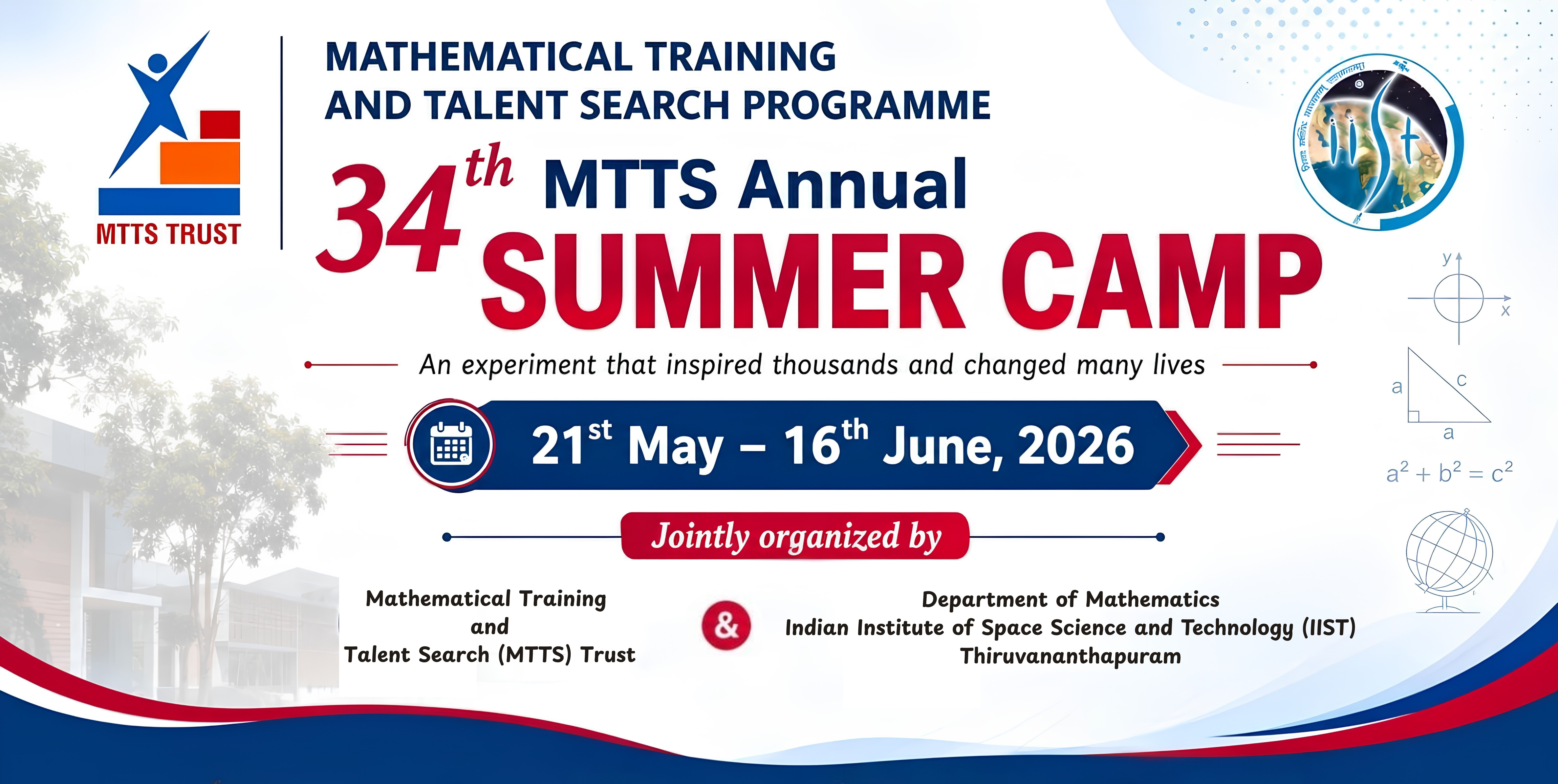 Mathematical Training and Talent Search Programme (MTTS-2026)
