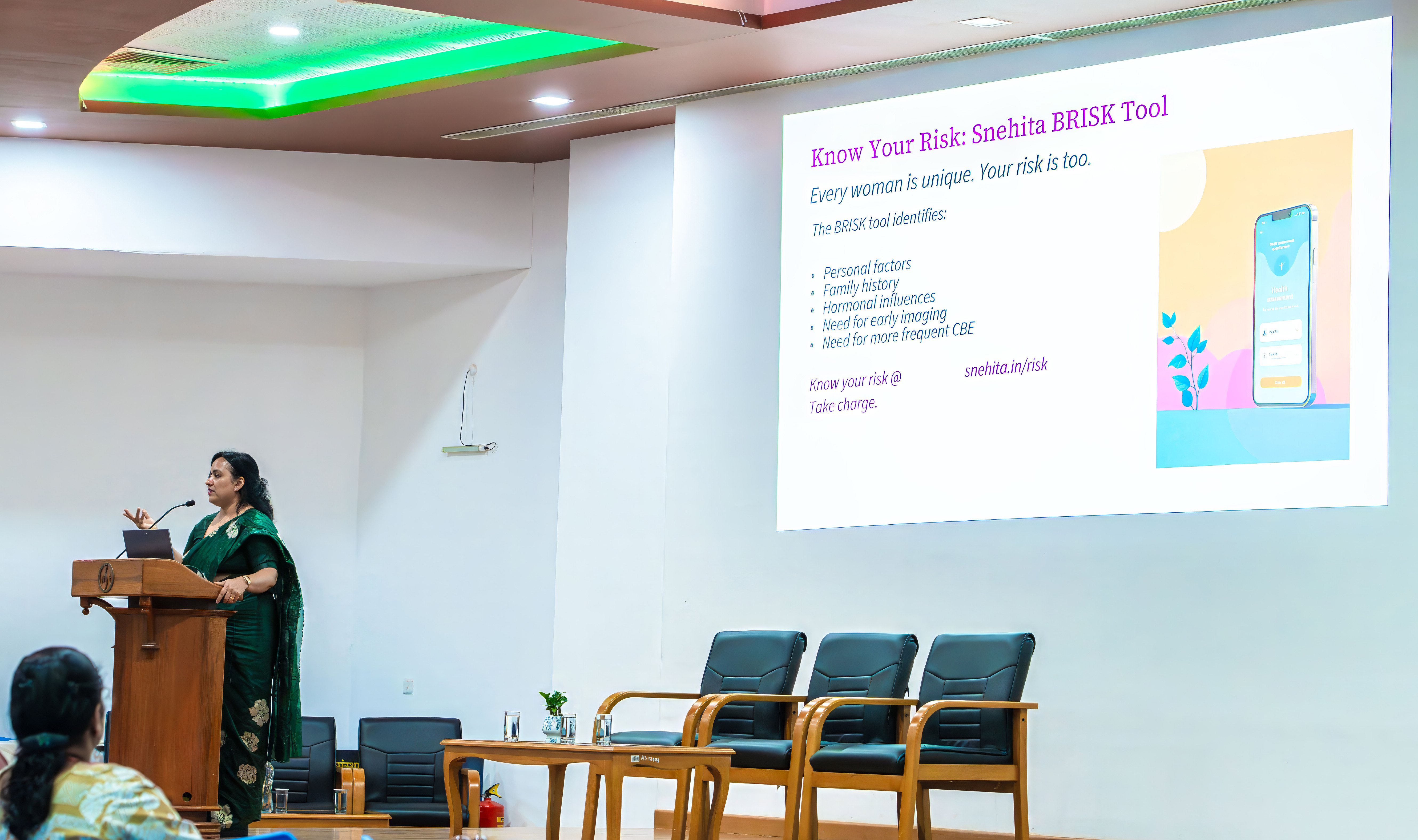 Awareness Lecture on “From Space Science to Public Health- Precision Thinking for Early Detection of Breast Cancer”