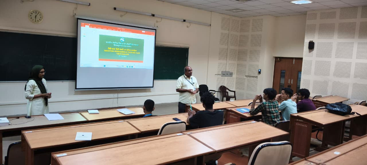 Induction Programme Of The Hindi Club – ‘Hindi Manjari’