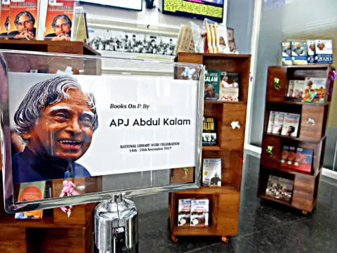 Book Exhibition on and by Dr APJ Abdul Kalam