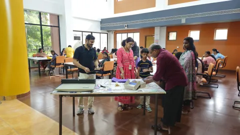 Workshop on Paper Bag Making