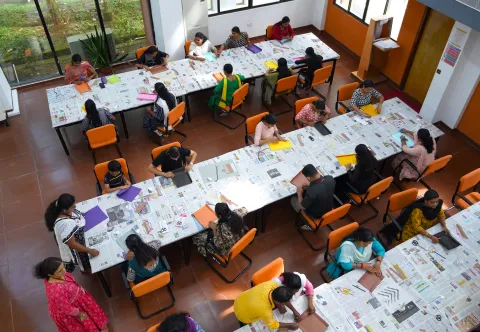 Workshop on Paper Bag Making