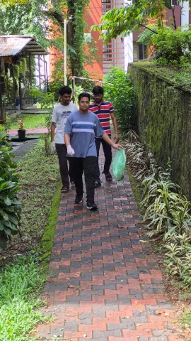 The IIST Swachh Bharat Abhiyaan Implementation Committee, in collaboration with Nirmaan, organized a Clean Drive in Hostel, Cafeteria, Medical and surrounding area on 28.09.2025.