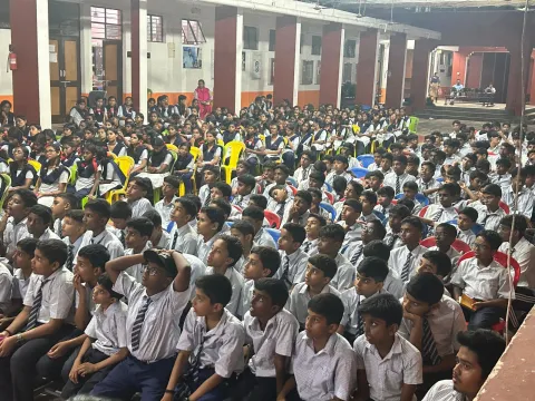 Outreach Programme in Hindi at Jawahar Navodaya Vidyalaya