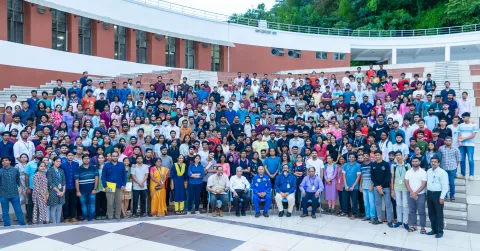 Visit of Wing Commander Rakesh Sharma