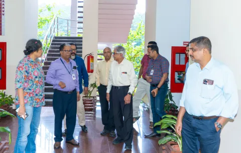 Visit of Wing Commander Rakesh Sharma