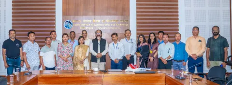 𝐕𝐢𝐬𝐢𝐭 𝐨𝐟 𝐌𝐚𝐧𝐢𝐩𝐮𝐫 𝐌𝐞𝐝𝐢𝐚 𝐃𝐞𝐥𝐞𝐠𝐚𝐭𝐢𝐨𝐧 𝐭𝐨 𝐈𝐈𝐒𝐓