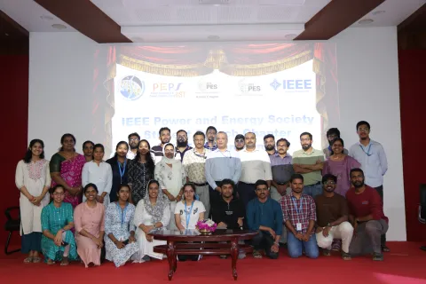 Inaugration IEEE Power and Energy Society Student Branch Chapter at IIST Trivandrum
