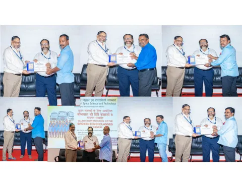 Valedictory Function of the Spoken Hindi Classes for Drivers