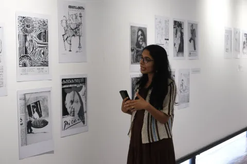 A Line Left in the Margin- A Research - Led Archival show on the social Life of Images