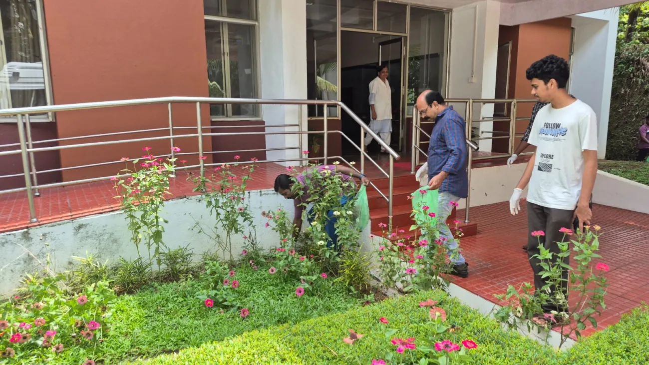 The IIST Swachh Bharat Abhiyaan Implementation Committee, in collaboration with Nirmaan, organized a Clean Drive in Hostel, Cafeteria, Medical and surrounding area on 28.09.2025.