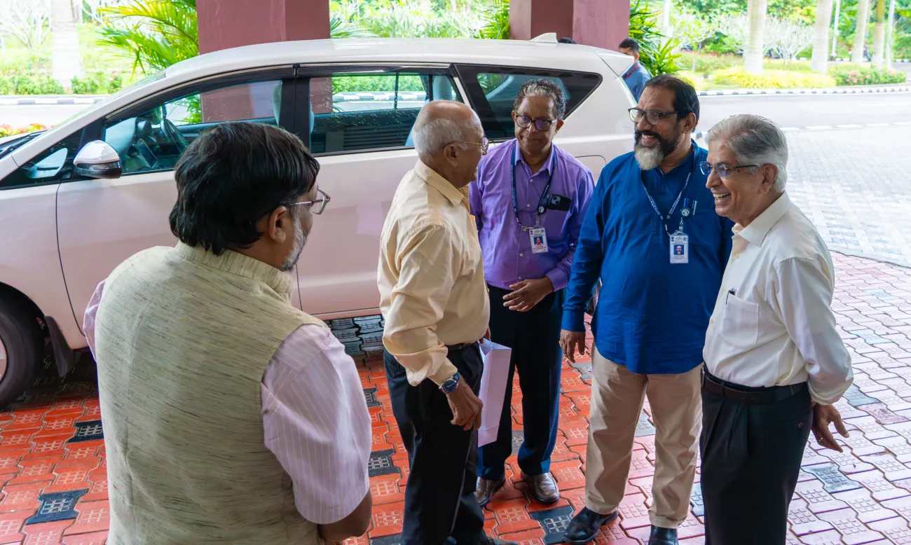 Visit of Wing Commander Rakesh Sharma 