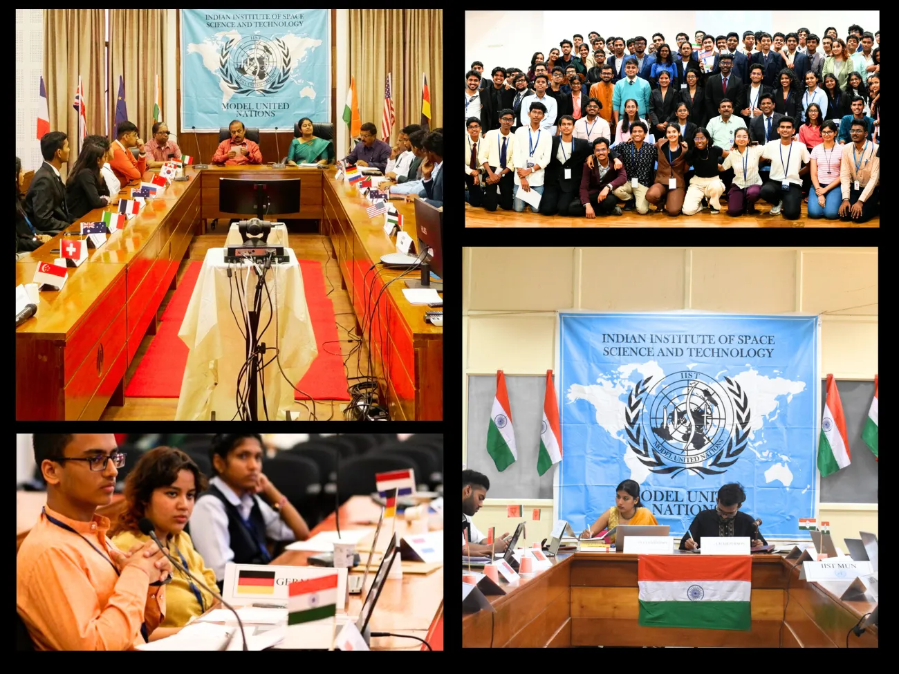 Glimpses of IIST MUN-2025