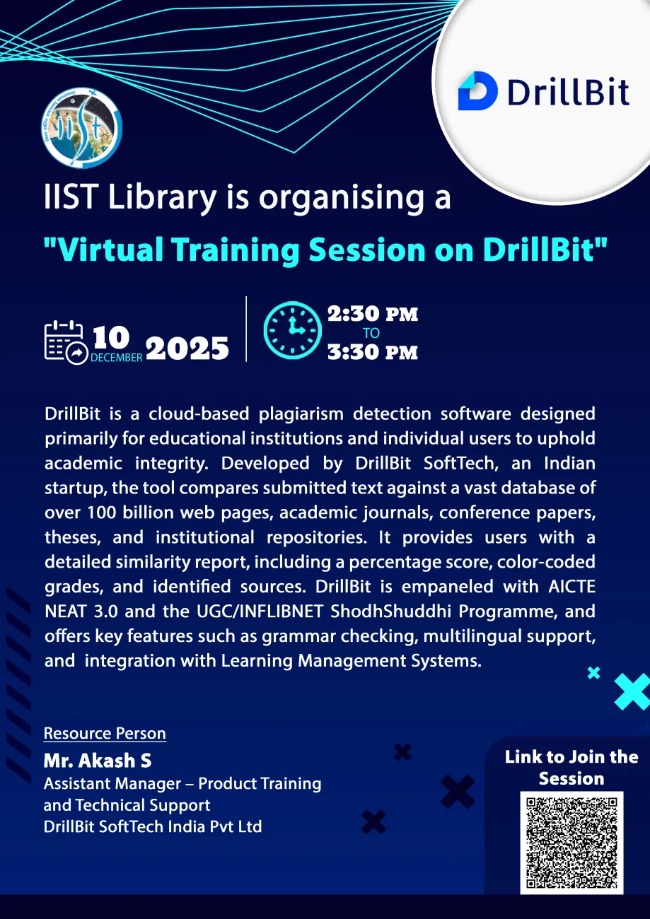 Virtual Training Session on DrillBit