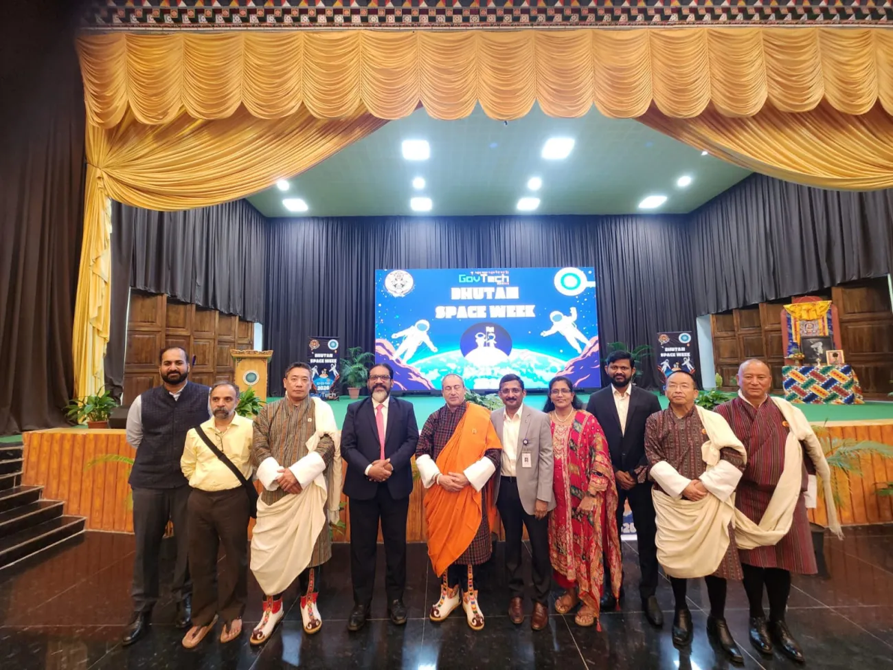 𝐒𝐭𝐫𝐞𝐧𝐠𝐭𝐡𝐞𝐧𝐢𝐧𝐠 𝐒𝐩𝐚𝐜𝐞 𝐓𝐢𝐞𝐬- 𝐈𝐒𝐑𝐎 & 𝐈𝐈𝐒𝐓 𝐚𝐭 𝐁𝐡𝐮𝐭𝐚𝐧 𝐒𝐩𝐚𝐜𝐞 𝐖𝐞𝐞𝐤