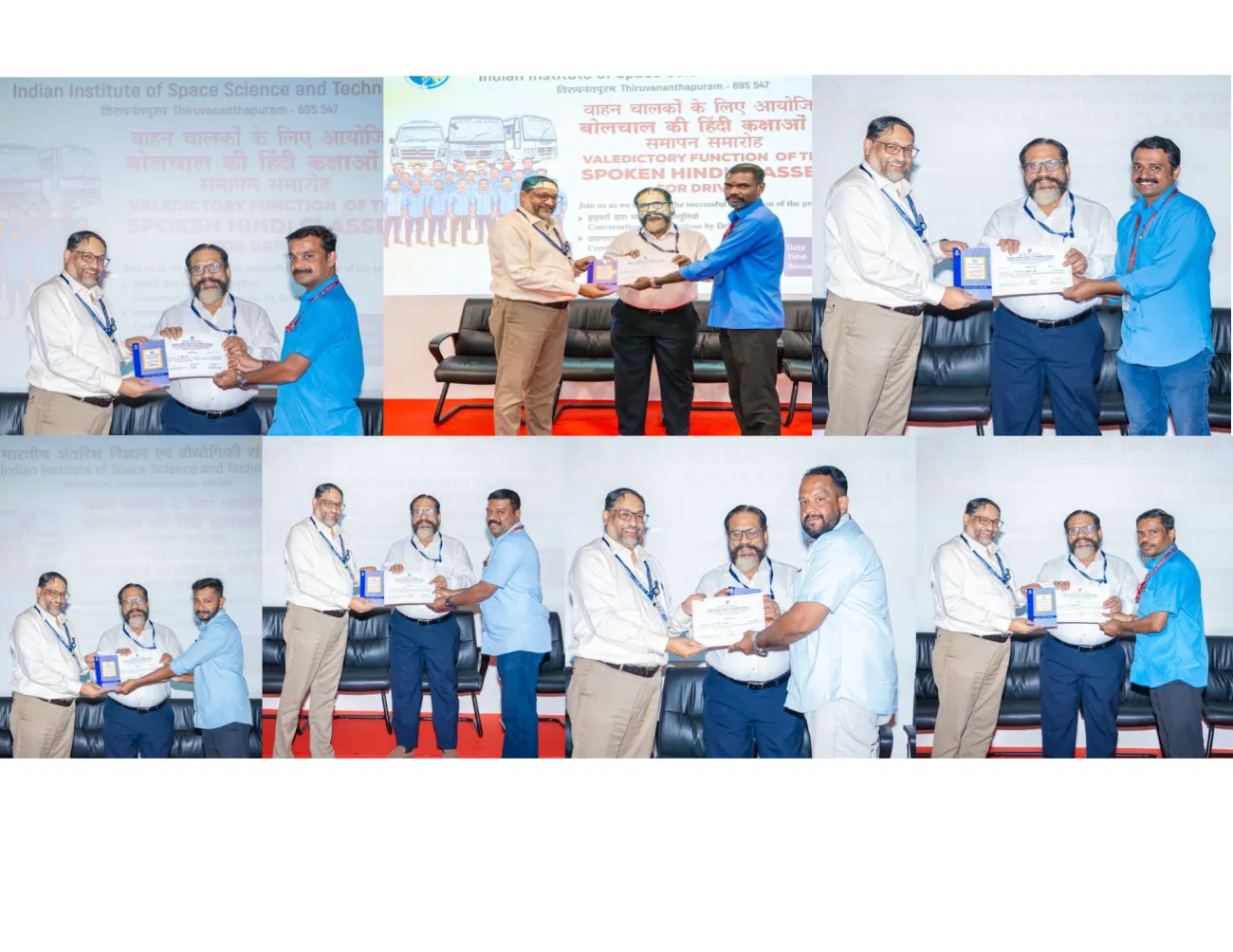 Valedictory Function of the Spoken Hindi Classes for Drivers