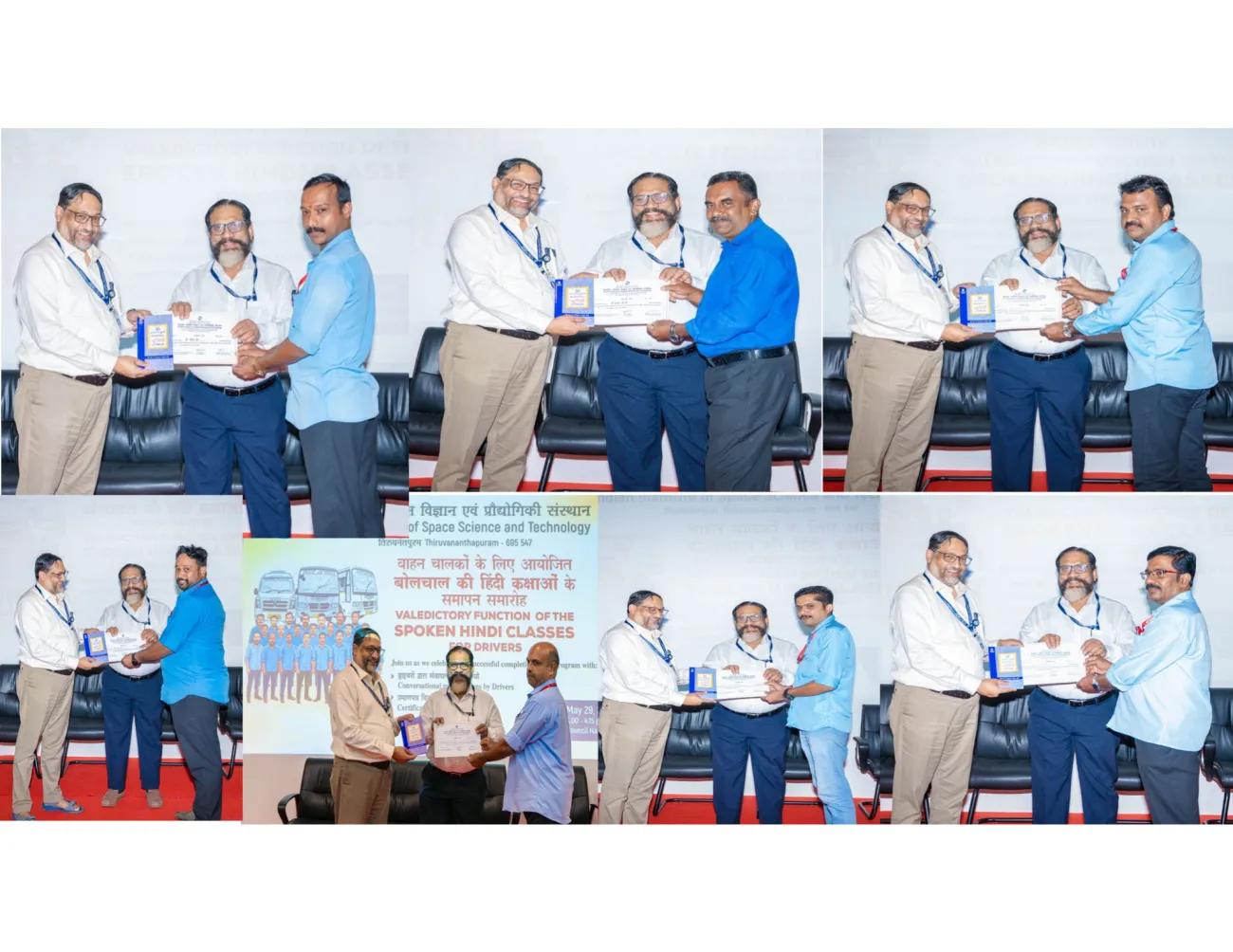 Valedictory Function of the Spoken Hindi Classes for Drivers