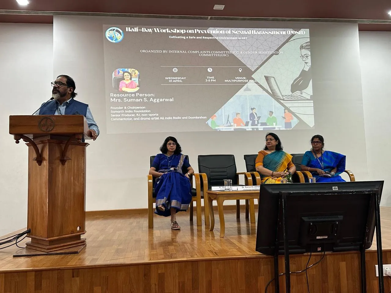 Half-Day Workshop on Prevention of Sexual Harassment (POSH)