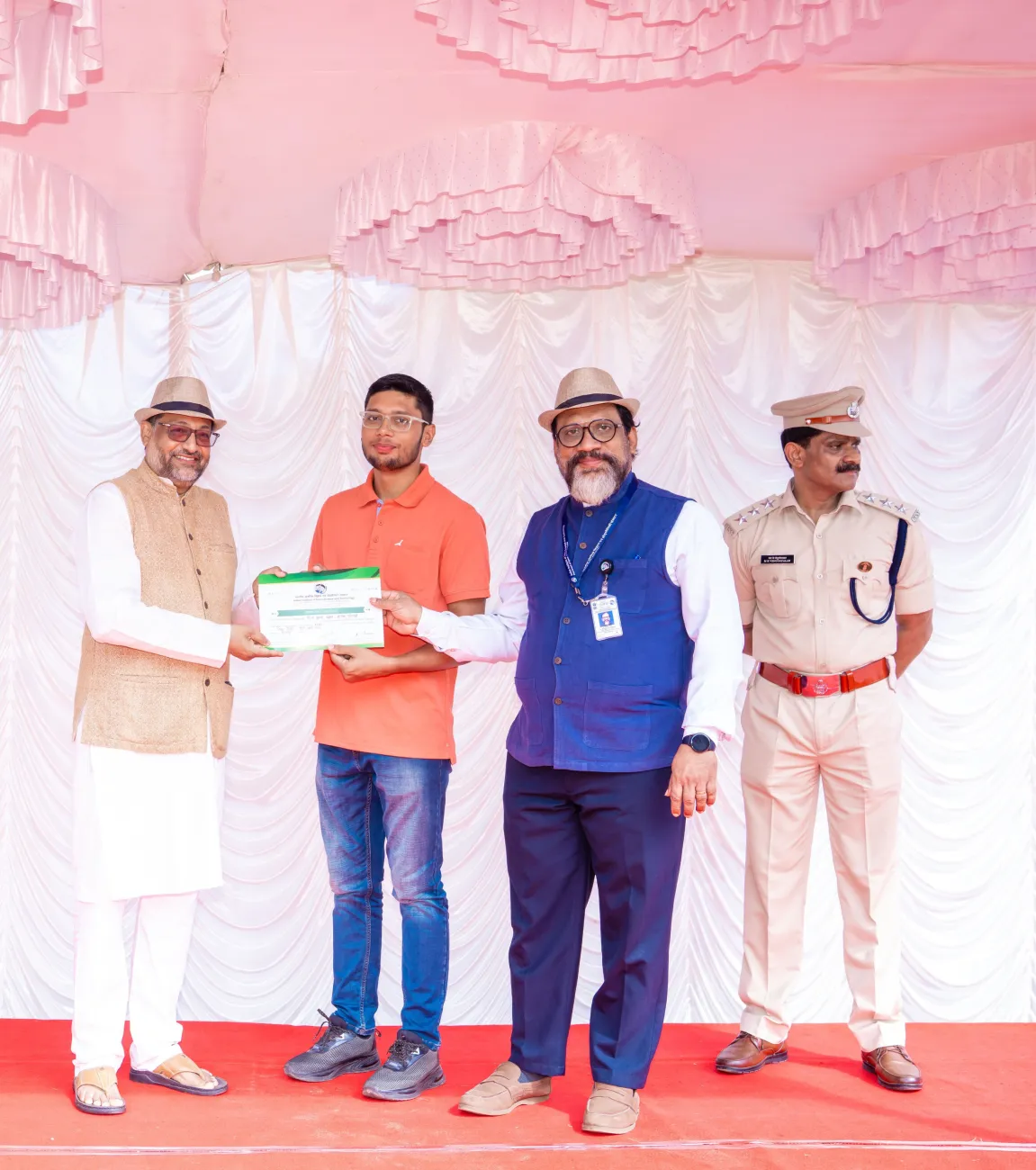 Hindi Competitions for Students - Independence Day Celebration 2026-Prize distribution function