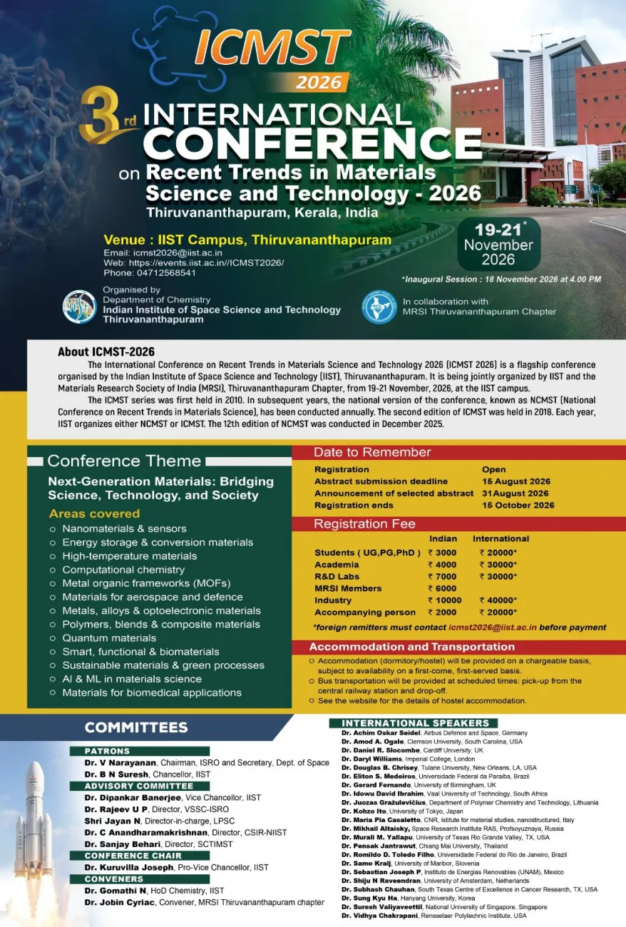ICMST 2026 Brochure updated