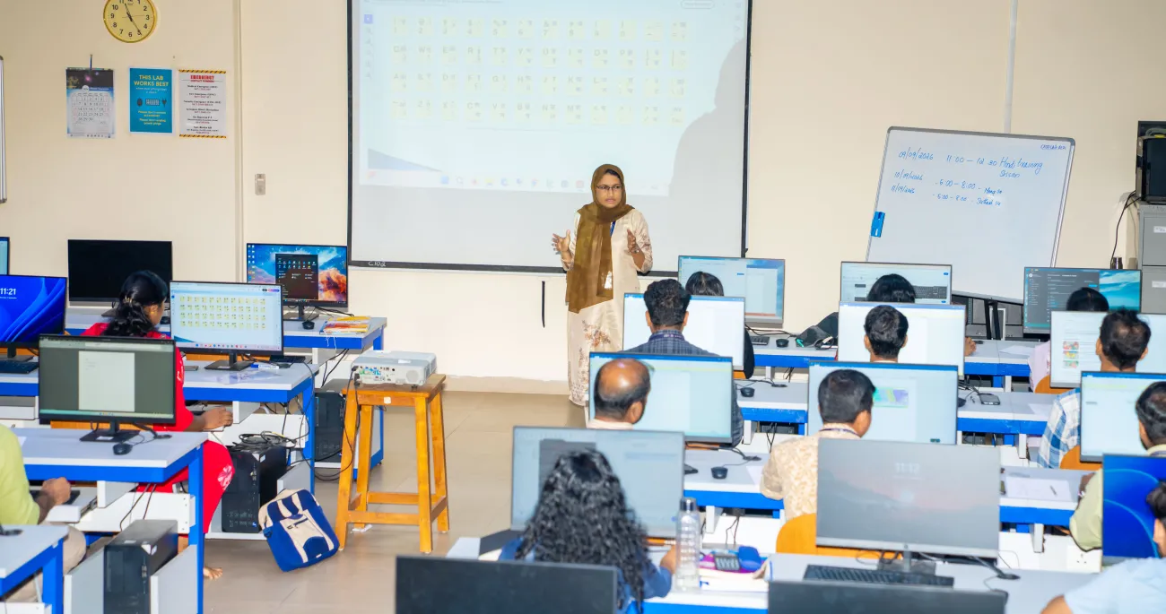 Hindi Software Training Programme for the Employees / Officers of Technical areas