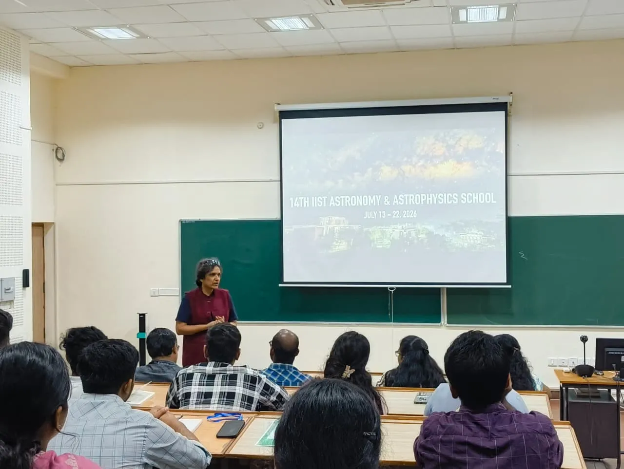 14th IIST Astronomy & Astrophysics School (IAAS)